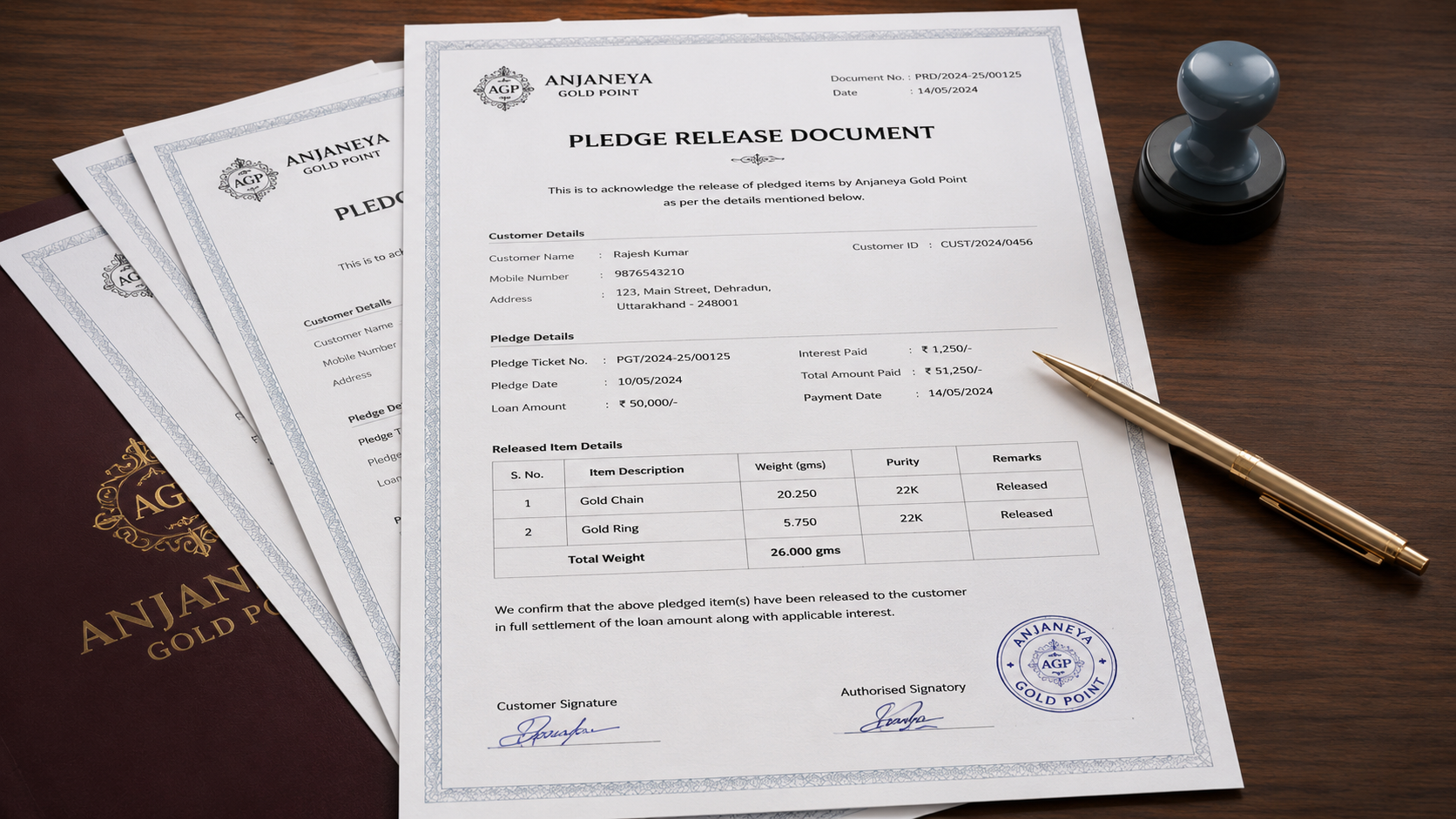 Pledge Release Documentation